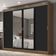 Guarda-roupa Casal Austin 4 Portas 3 Gavetas Rustic