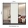 Guarda Roupa Casal Royale 3 Portas de Correr Espelho Branco