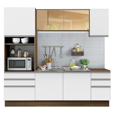 Cozinha Completa Karen Glamy 6 Portas e 6 Gavetas Madesa