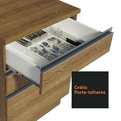 Cozinha Completa 399002 Com Armário E Balcão RusticRustic