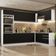 Cozinha Completa 479001 Com Armário E Balcão Branco/Preto