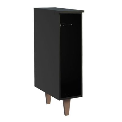 Balcão Porta Pano Madesa Reims Preto