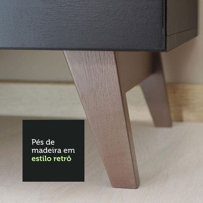 Cozinha Completa Com Armário E Balcão Preto
