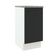 Balcão Madesa Agata 84x40cm 1 Porta Branco Preto