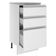 Balcão Glamy 40 cm 3 Gavetas Branco Madesa