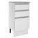Balcão Glamy 40 cm 3 Gavetas Branco Madesa