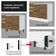 Balcão Glamy 80 cm 2 Portas Branco e Rustic Madesa