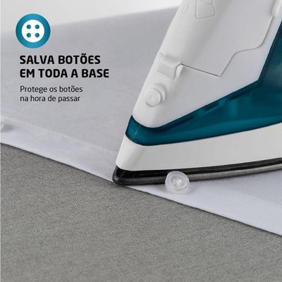 Ferro De Passar A Vapor F-32 Ferro A Vapor-220v-verde/branco 220V