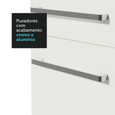 Paneleiro Emilly 2 Portas Branco Madesa