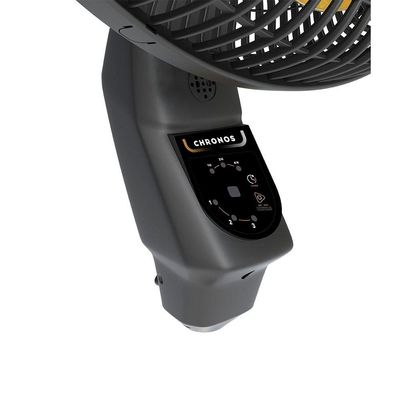 Ventilador De Coluna Mallory Chronos 40 Cm Preto E Dourado 220V