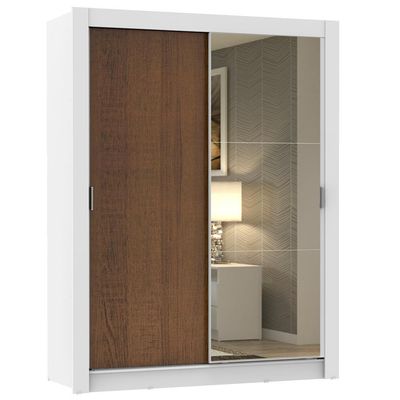 Guarda-roupa Solteiro Dallas 2 Portas 2 Gavetas Madesa