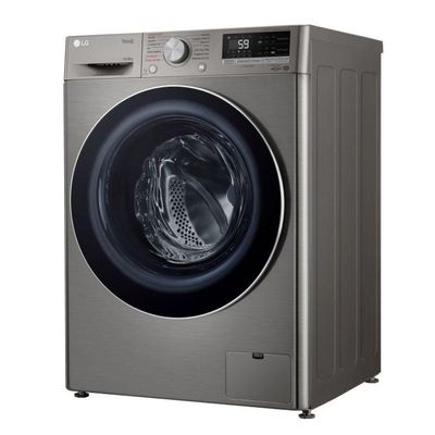 Lava e Seca Smart LG VC4 14kg Inox Look com Inteligência Artificial AI DD CV5014PC4 127V