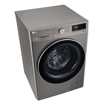 Lava e Seca Smart LG VC4 14kg Inox Look com Inteligência Artificial AI DD CV5014PC4 127V