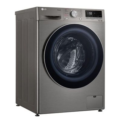 Lava e Seca Smart LG VC4 14kg Inox Look com Inteligência Artificial AI DD CV5014PC4 127V