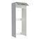 Porta Geladeira Madesa Agata 1 Porta Basculante Branco Cinza
