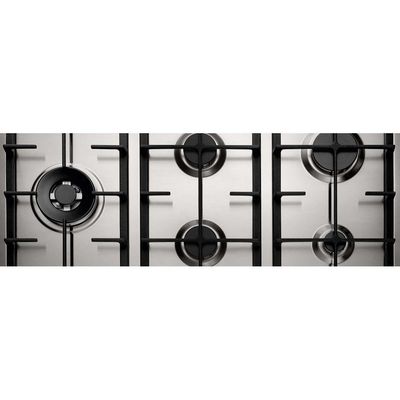 Cooktop A Gás Gourmand 5Q Inox 90Cm Brastemp 220V