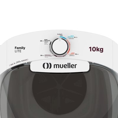 Lavadora Semiautomática Mueller Family Lite 10kg 127v Branco