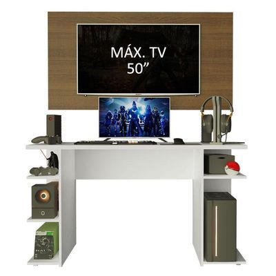 Mesa Gamer Painel para TV até 50" Madesa