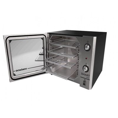 Forno Convector Smart Elétrico Preto E Painel Inox Fcsb4e Prin 220v - Met. Venâncio 220V