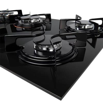 Cooktop Atlas U.top 5 Bocas Preto Bvolt