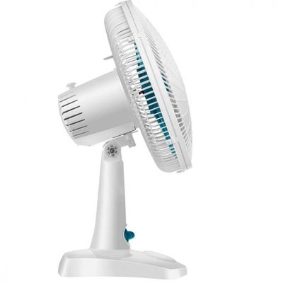 Ventilador De Mesa Ultra V-30-6p 30cm 6 Pás 3 Velocidades 50w Branco Com Azul 127 V