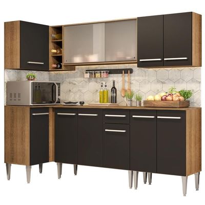 Cozinha Completa de Canto Emilly Point Madesa
