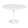 Mesa Saarinen Redonda Espírito Santo 107cm - Base Branca