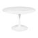 Mesa Saarinen Redonda Espírito Santo 107cm - Base Branca