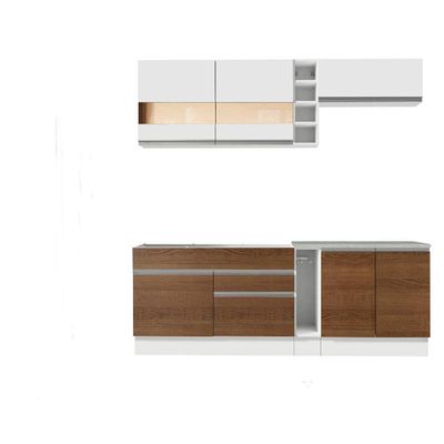 Cozinha Completa Parma Armário+Balcão Madesa