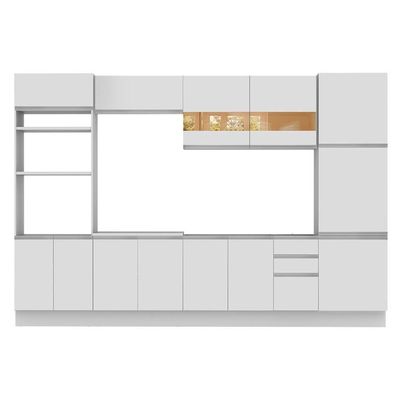 Cozinha Completa Glamy Roma 3 Gavetas 13 Portas Madesa