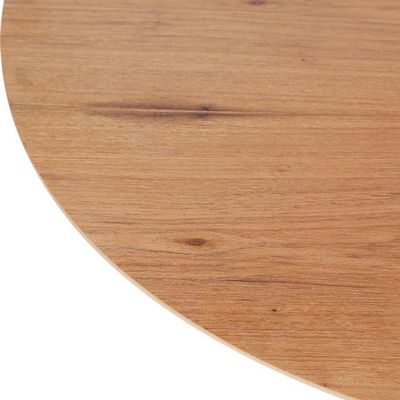 Mesa Saarinen Oval Freijó 120x80cm - Base Preta