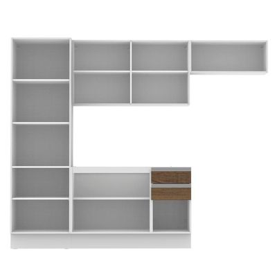 Cozinha Acordes Glamy Rustic MDF Armário Balcão Madesa