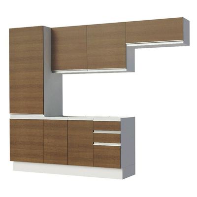 Cozinha Acordes Glamy Rustic MDF Armário Balcão Madesa