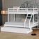 Treliche Com Cama Casal Eco Madeira Maciça Branco