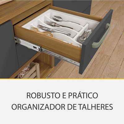 Cozinha 5 Peças 2 Paneleiros Princesa 100% MDF Nesher