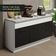 Cozinha Compacta 150001 Com Armário E Balcão Branco/Preto