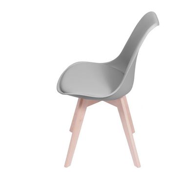 Cadeira Saarinen Wood - Cinza