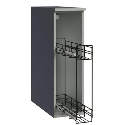 Balcão Porta-temperos 20 Cm Suspenso Cinza Nice Cinza