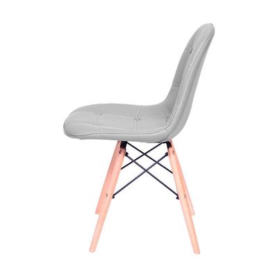 Cadeira Eames Dsw Botonê - Cinza