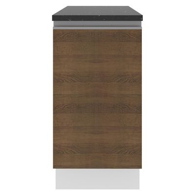 Balcão Acordes Glamy 100% MDF 40cm 1 Porta Rustic Madesa