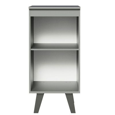 Balcão 40 Cm 1 Porta Com Pés Cinza Nice Madesa Cinza