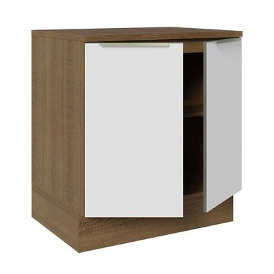 Balcão Madesa 70 Cm 2 Portas - Veludo Com Tampo Veludo