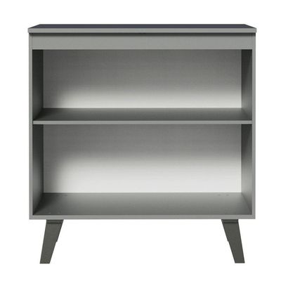 Balcão 80 Cm 2 Portas Com Pés Cinza Nice Madesa Cinza
