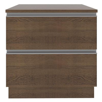 Balcão Glamy 80cm 2 Gavetas Rustic Madesa