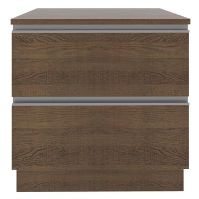 Balcão Glamy 80cm 2 Gavetas Rustic Madesa