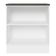 Balcão 100% Mdf 70 Cm 2 Portas Frentes Branco Brilho Acordes Madesa Branco