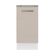 Balcão 40 Cm 1 Porta Branco/crema Agata Madesa Branco/crema