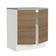 Balcão de Cozinha Stella 70cm 2 Portas Branco Rustic