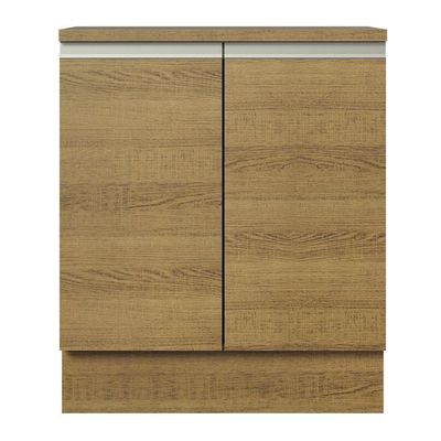 Balcão de Cozinha Madesa Glamy 70cm 2 Portas Rustic