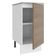 Balcão Stella 1 Porta Branco/rustic Madesa